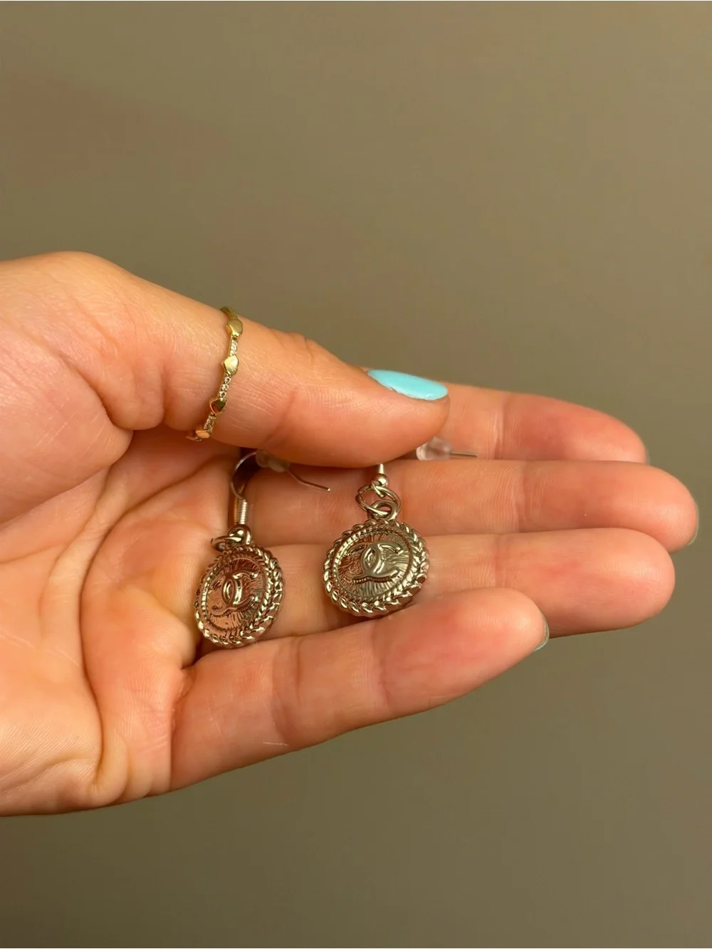 Upcycled handmade earrings